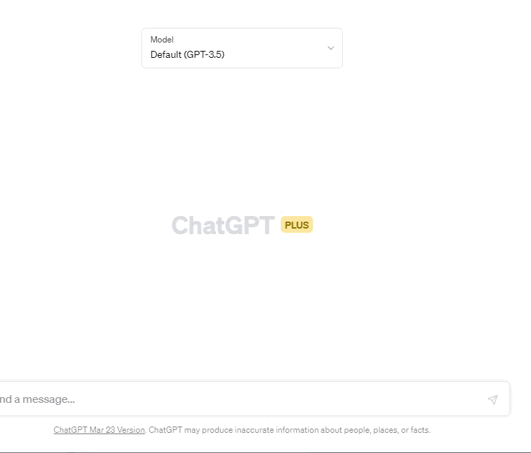 ChatGPT操作画面